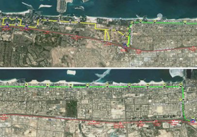 Feasibility Study of Tram Along Jumeirah Road